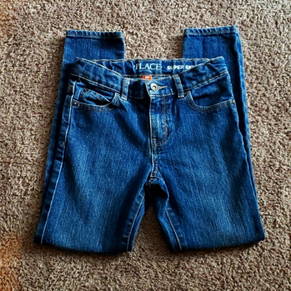 2/$15 Boy's size 8 Slim Children's Place super skinny jeans